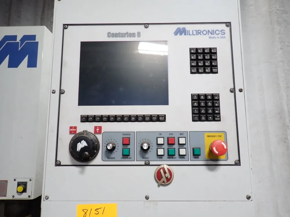 Milltronics Manufacturing Company 12" X 30" Cnc Vmc - Rw 12