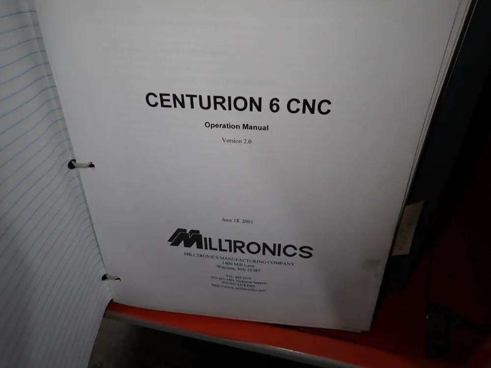 Milltronics Manufacturing Company 12" X 30" Cnc Vmc - Rw 12