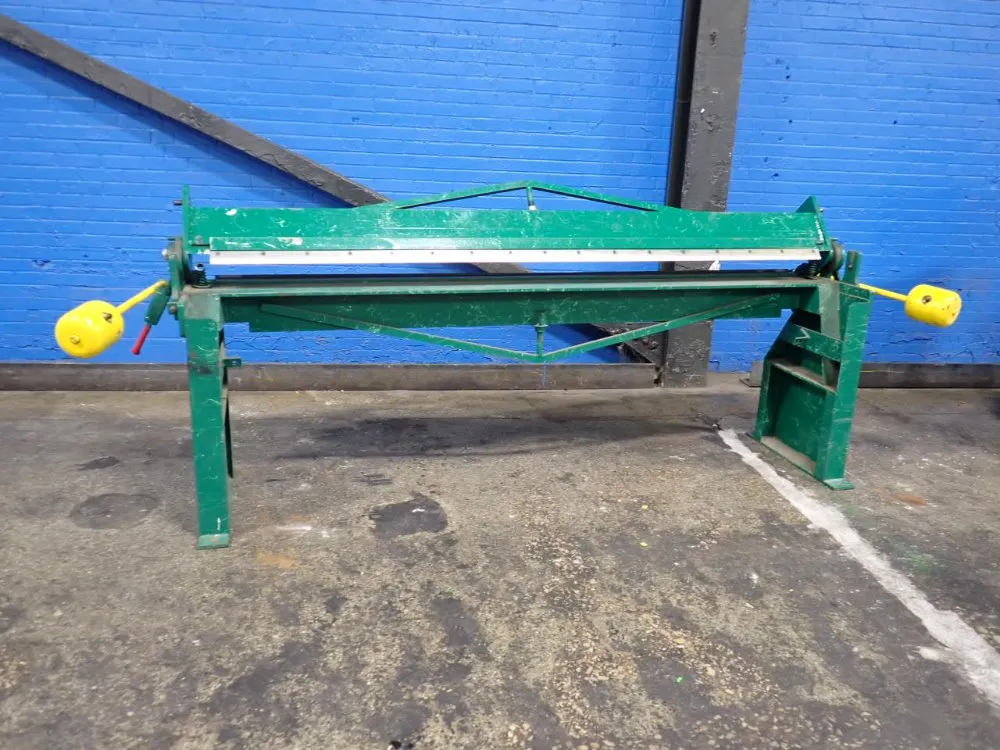 National Sheet Metal Machines Inc 16 Gauge / 97" Sheet Metal Brake - N9616
