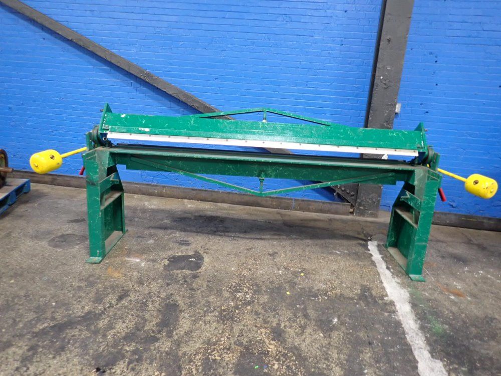 National Sheet Metal Machines Inc 16 Gauge / 97" Sheet Metal Brake - N9616