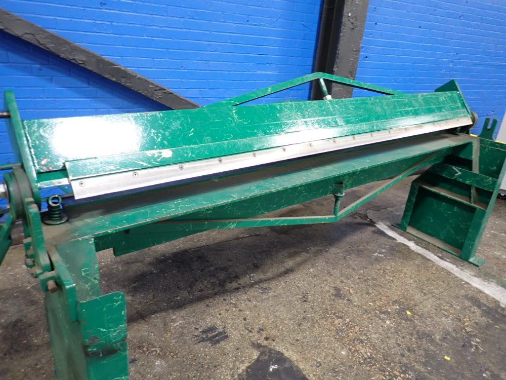 National Sheet Metal Machines Inc 16 Gauge / 97" Sheet Metal Brake - N9616