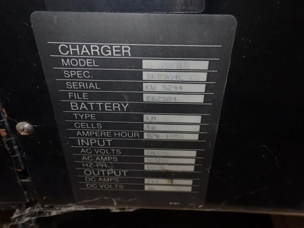 Kw Powersource 1050 Ah Battery Charger - 18-1050f3b22