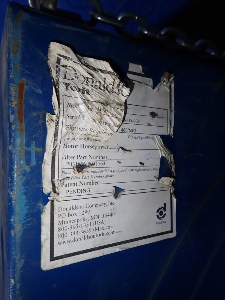 Donaldson 1 Hp Mist Collector - Mm-1200