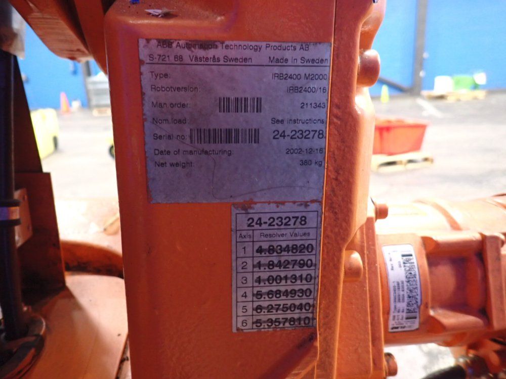 Abb Robot - Virb2400 M2000