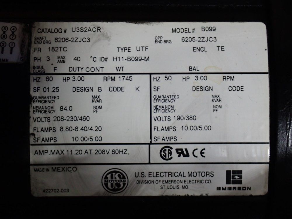 Alcatel 3 Hp Pump - 2063cp+