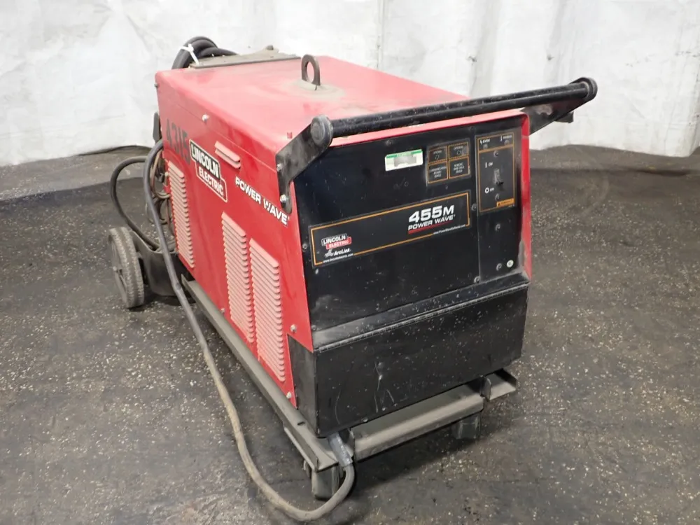 Lincoln 450 Amp Welder - Power Wave 455 M