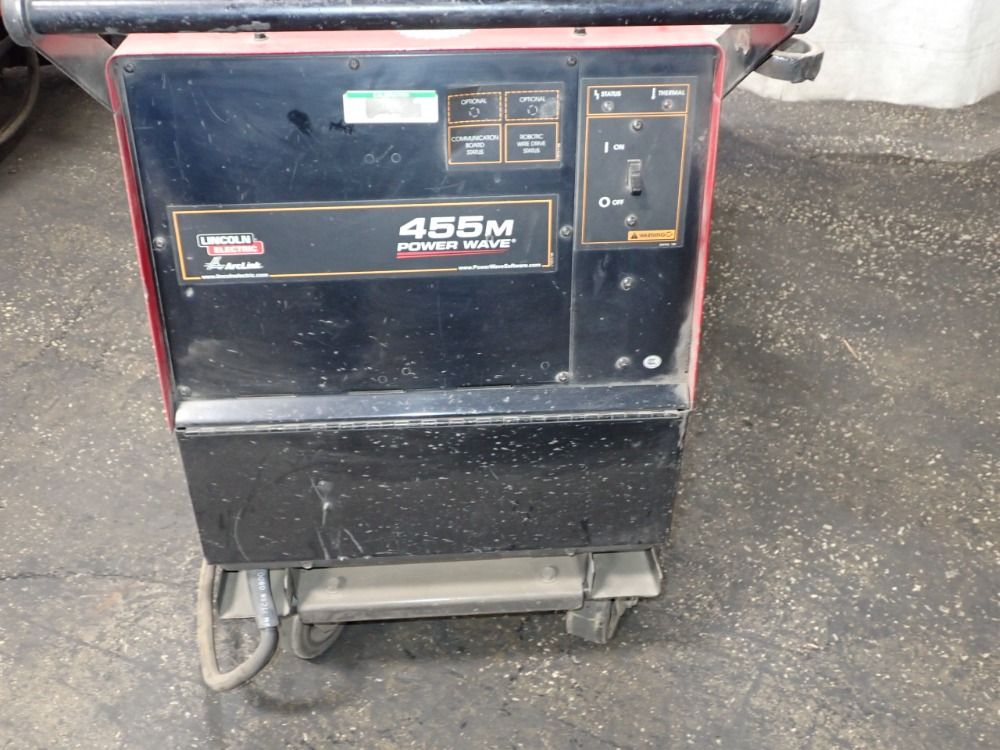 Lincoln 450 Amp Welder - Power Wave 455 M