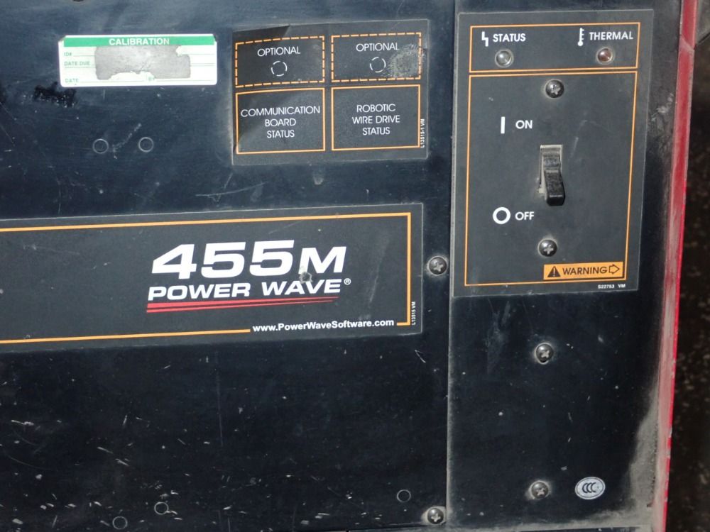 Lincoln 450 Amp Welder - Power Wave 455 M