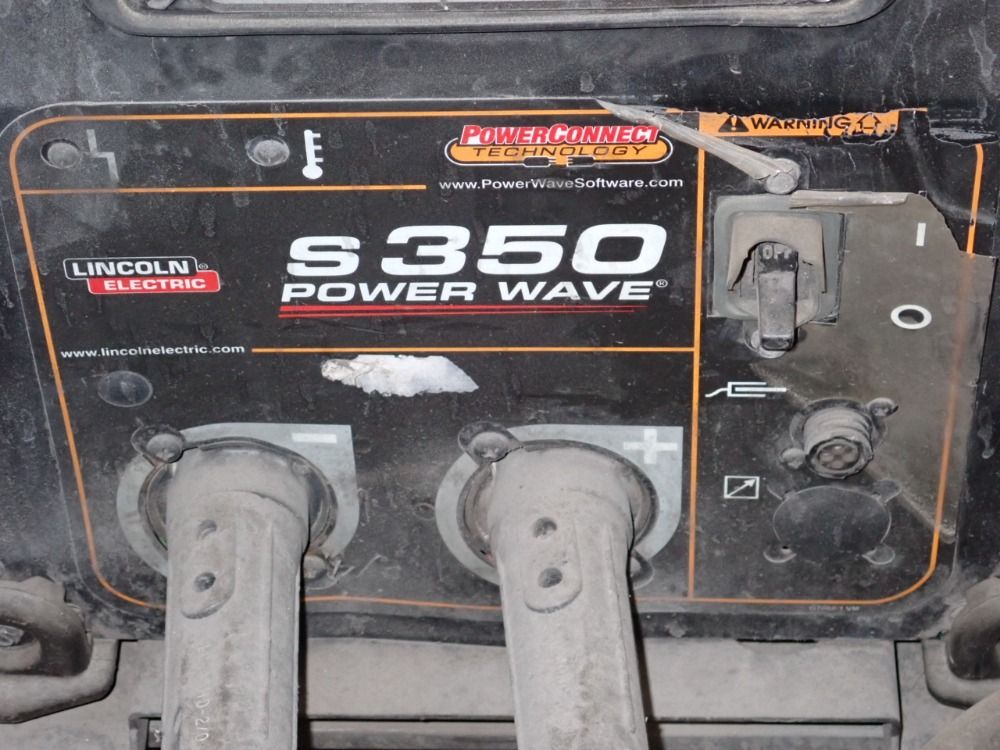 Lincoln 350 Amp Welder - Power Wave S350