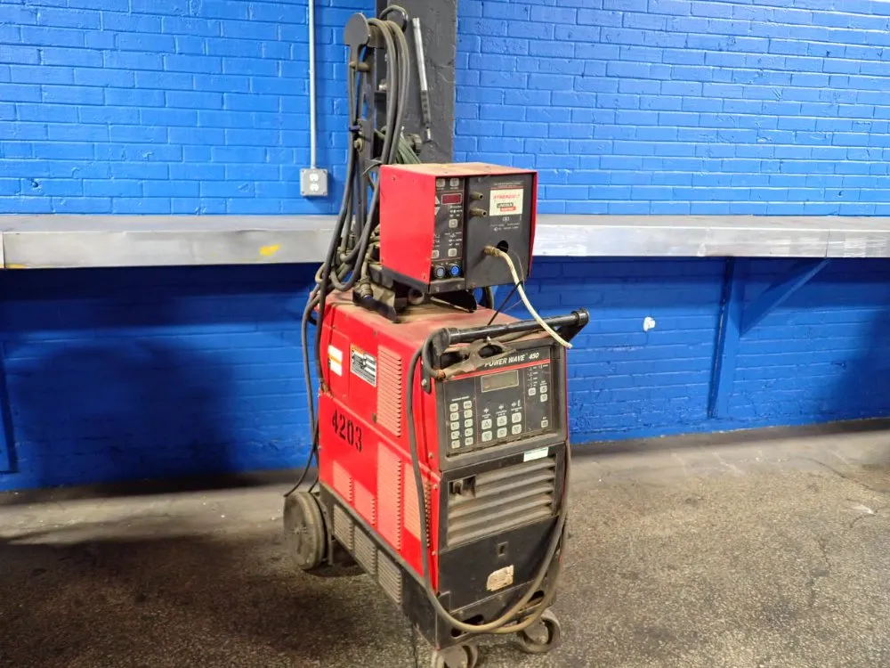 Lincoln 450 A Welder - Power Wave 450