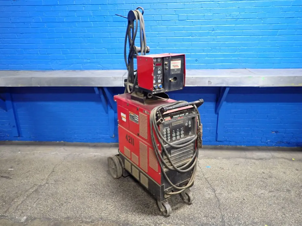 Lincoln 450 A Welder - Power Wave 450