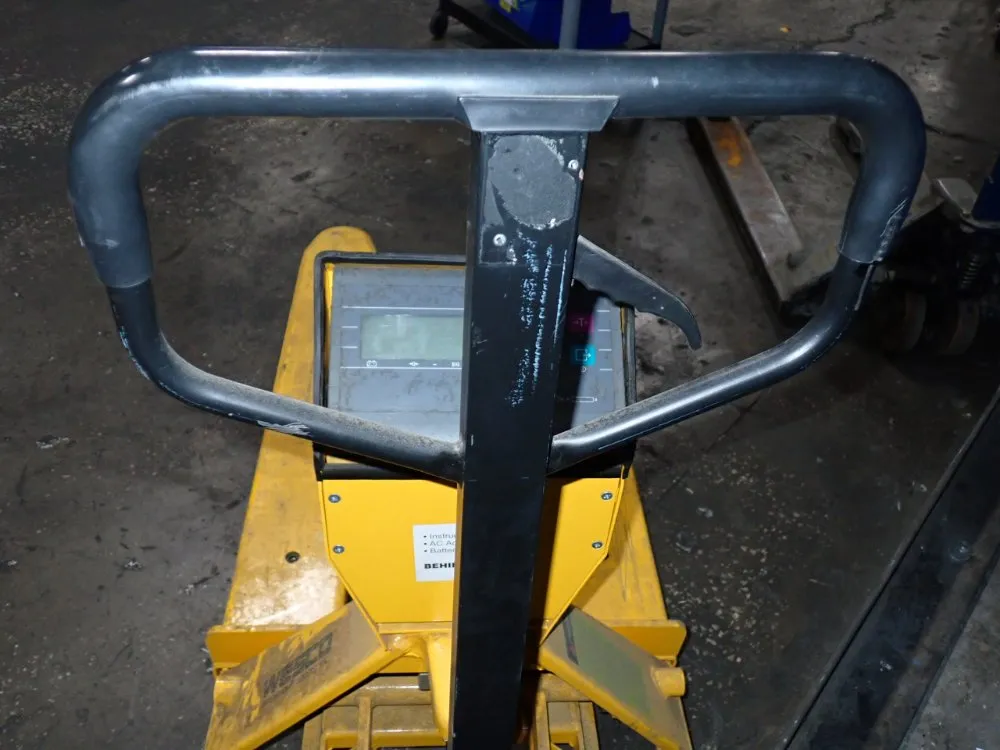 Wesco 5000 Lbs Scale Hand Pallet Jack
