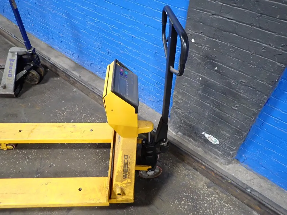 Wesco 5000 Lbs Scale Hand Pallet Jack