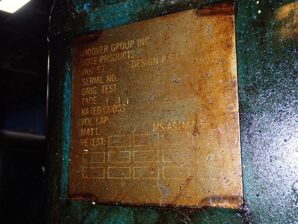 Hoover Universal 550 Gal Tank