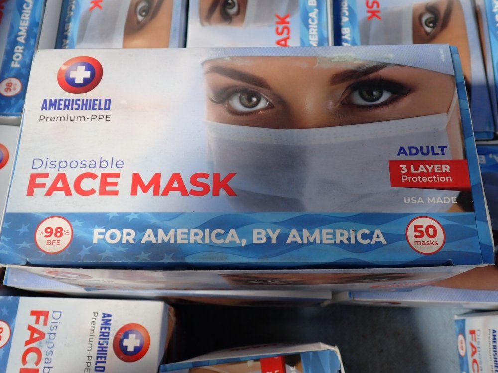 Amerishield 6.9" X 3.7" Disposable Face Masks