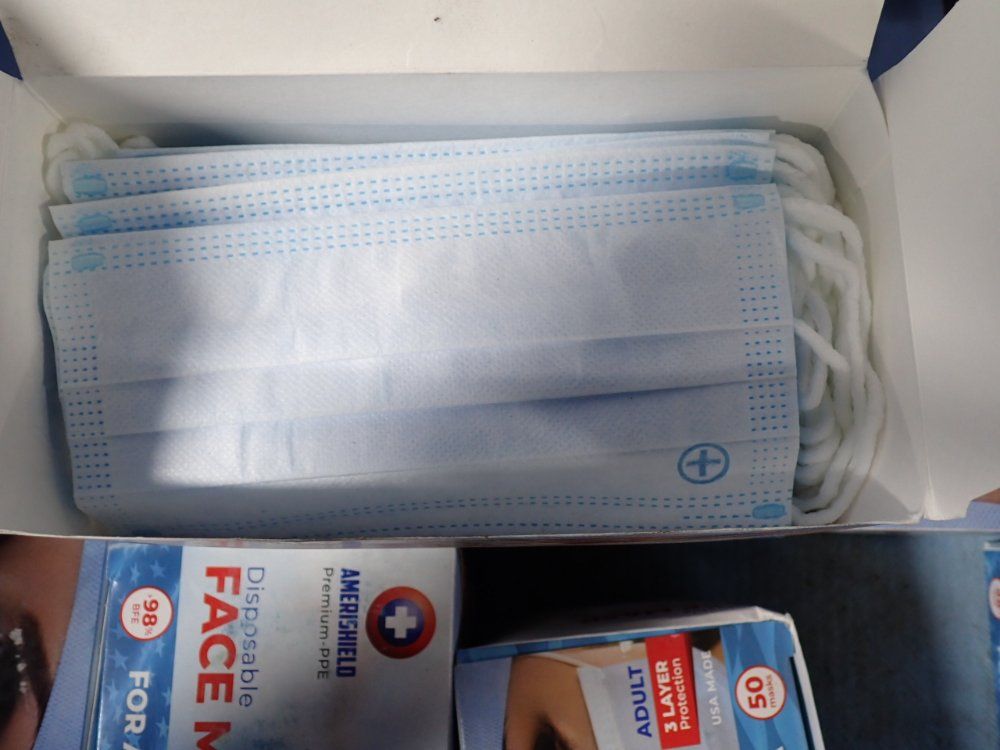 Amerishield 6.9" X 3.7" Disposable Face Masks