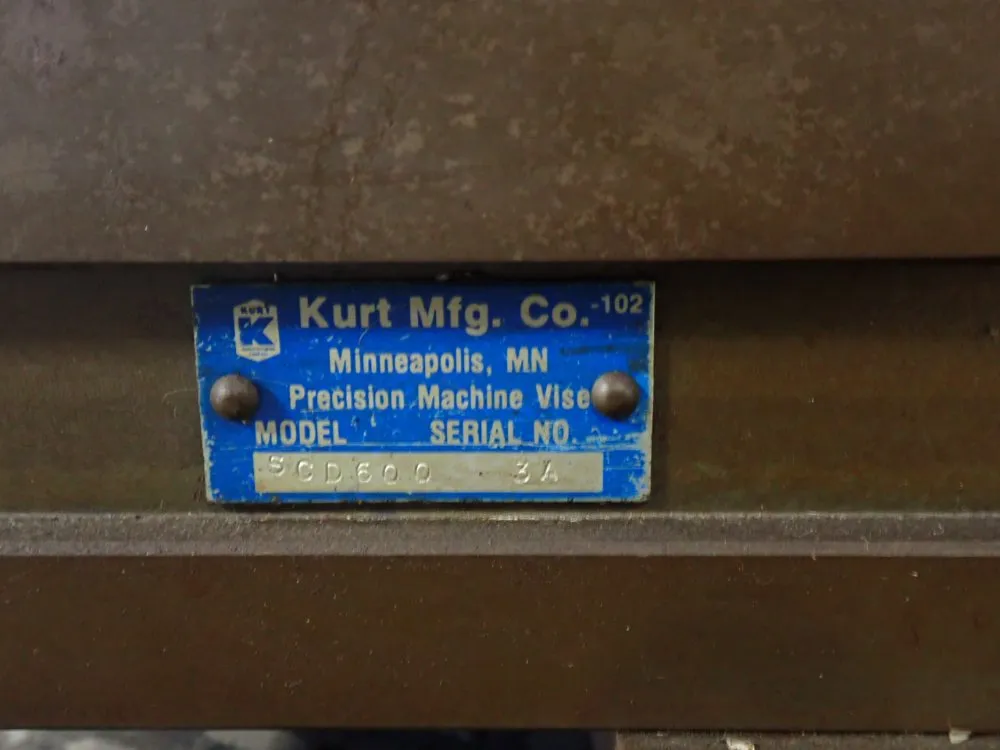 Kurt Precision Machine Vise - Scd600