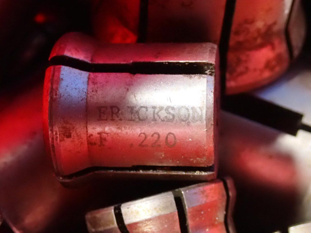 Erickson, Kennametal Misc. Collets, Collet Chucks