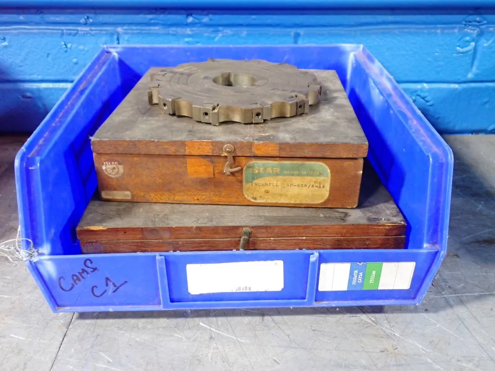 Iscar Misc Cutting Wheels, Storage Boxes