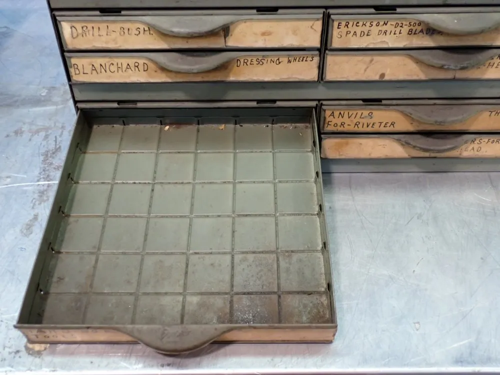 Equipto Small Parts Cabinet