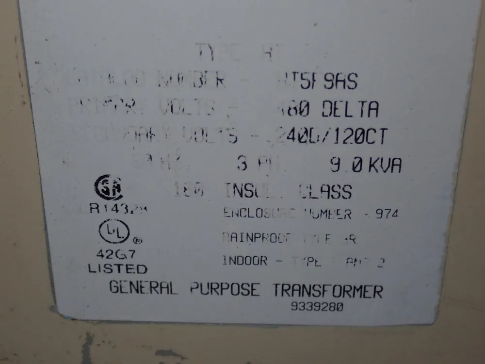 Sola 9 Kva Transformer - Ht5f9as