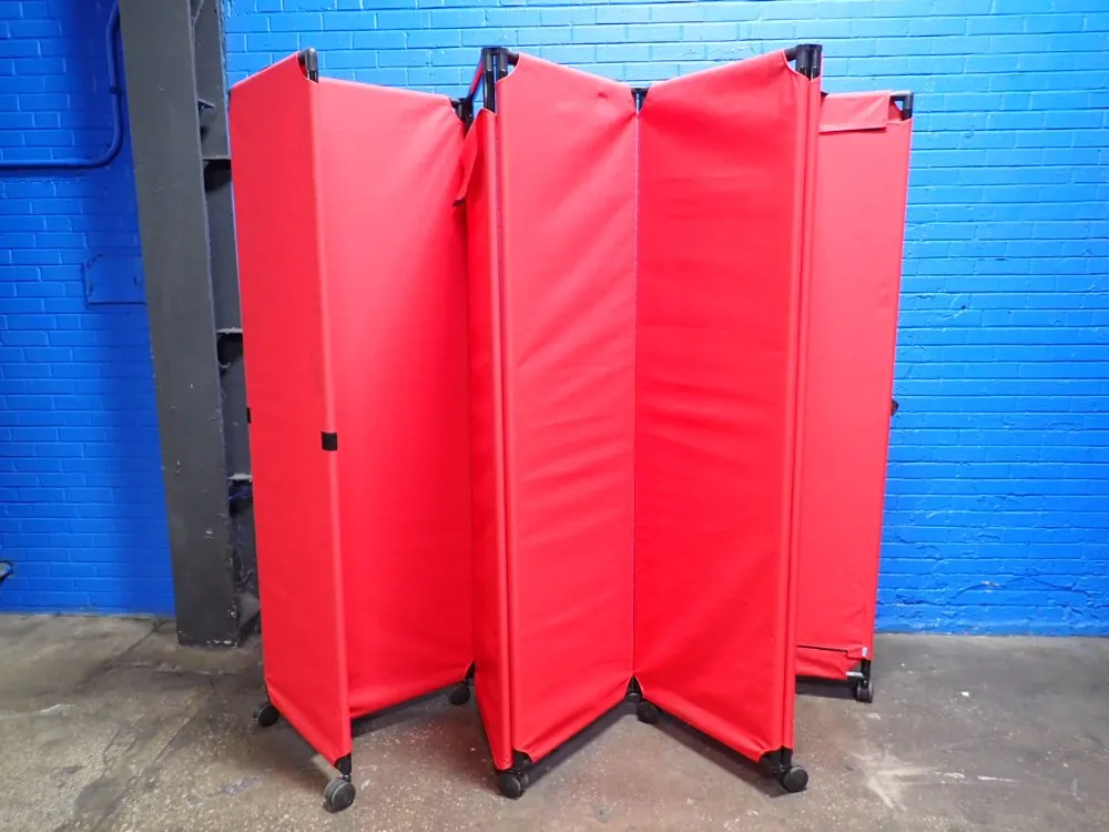 128”, Five 24” Panels Folding Portable Partition