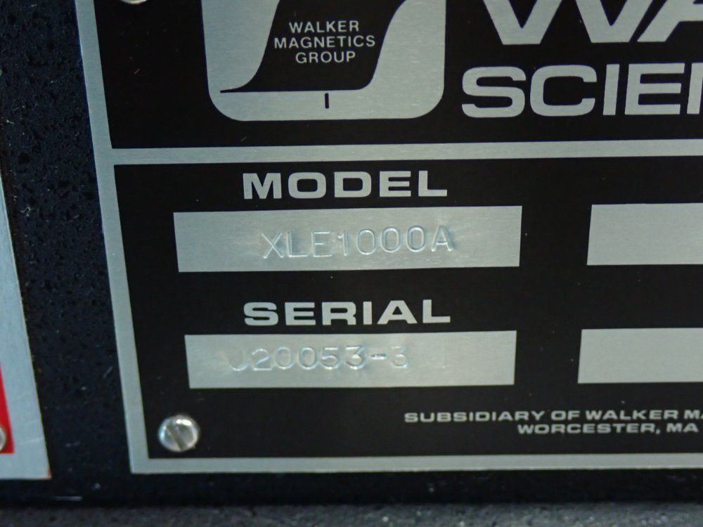 Walker Scientific Xle-series Charger - Xle1000a