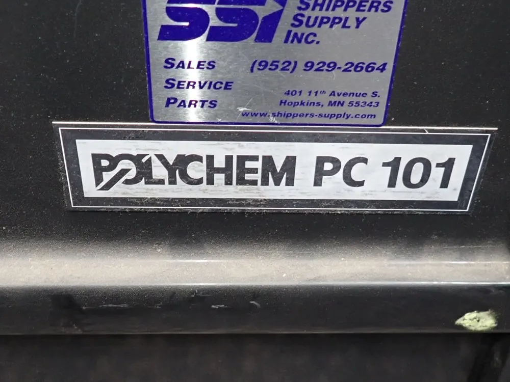 Polychem 30" X 1" Strapping Machine - Es-101