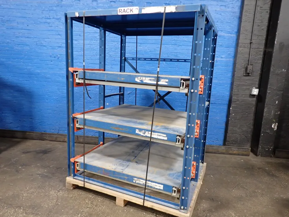 4 Shelves (48" X 48") Pull-out Storage Rack
