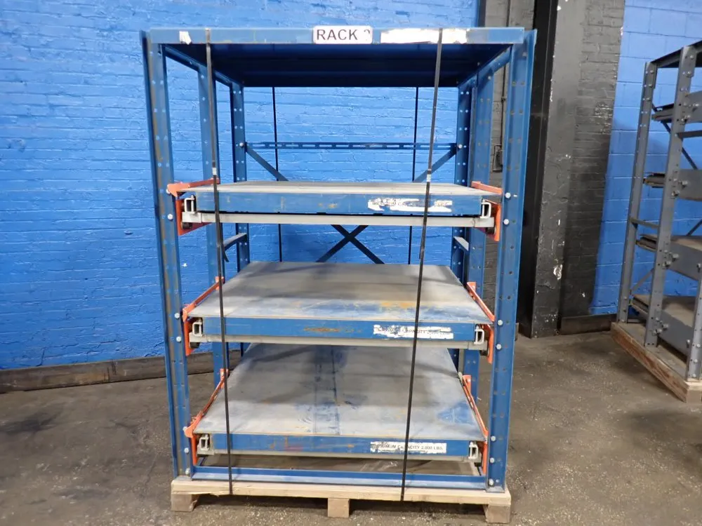 4 Shelves (48" X 48") Pull-out Storage Rack