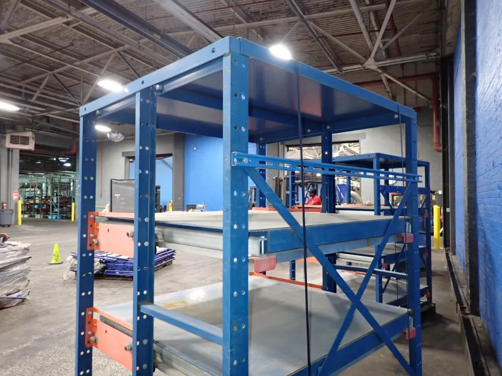 4 Shelves (48" X 48") Pull-out Storage Rack