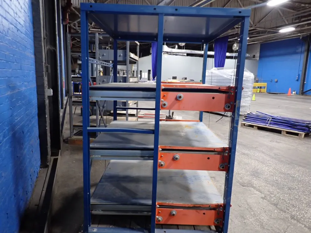 4 Shelves (48" X 48") Pull-out Storage Rack