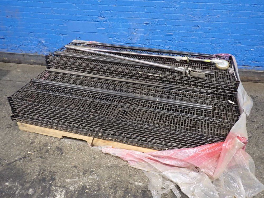 Uline 15 Shelves (72" X 24") Wire Shelving