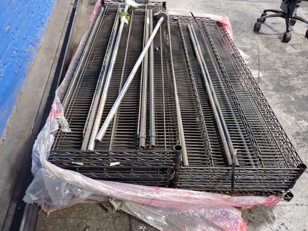 Uline 15 Shelves (72" X 24") Wire Shelving