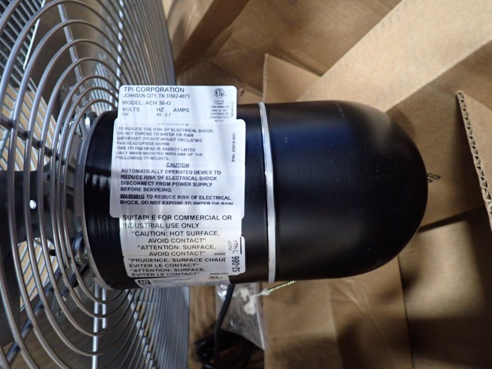 Uline 30" Oscillating Fan Head - H-1408f