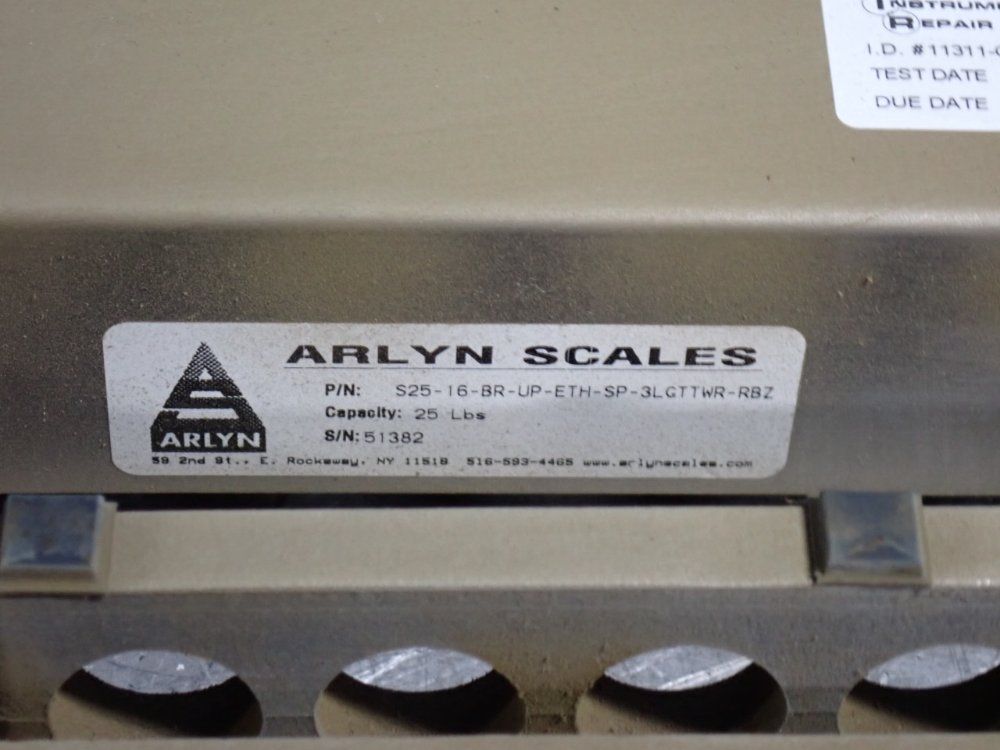 Arlyn 25 Lbs Scale - S25-16-br-up-eth-sp-3lgttwr-rbz