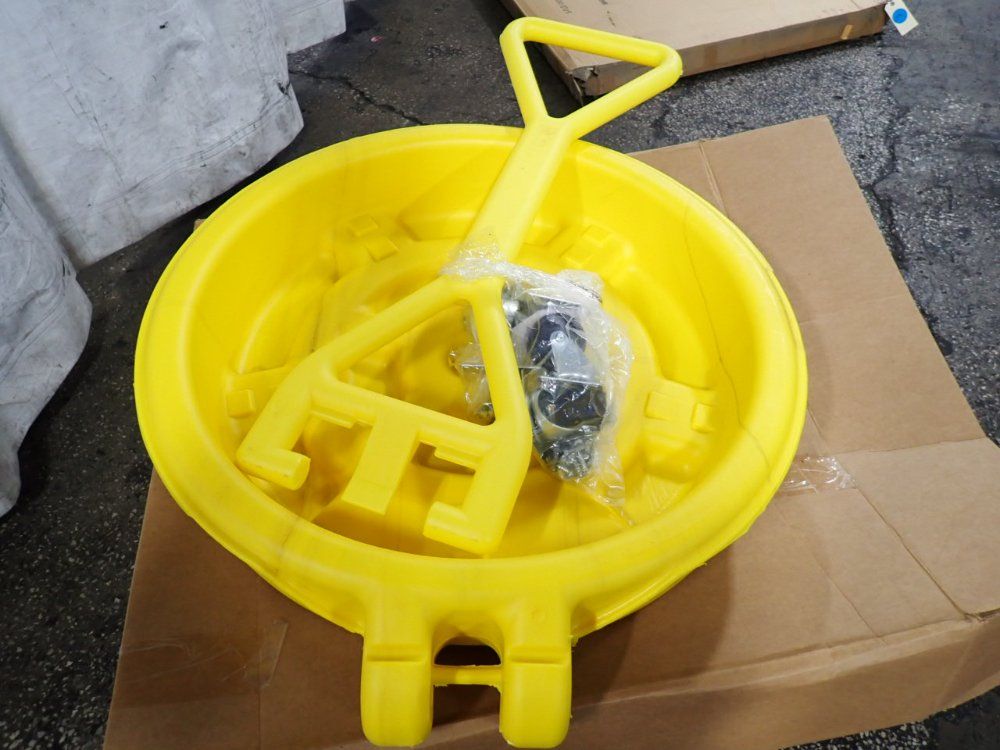 Uline 28" X 28" X 5" Drum Bogie - H-10741
