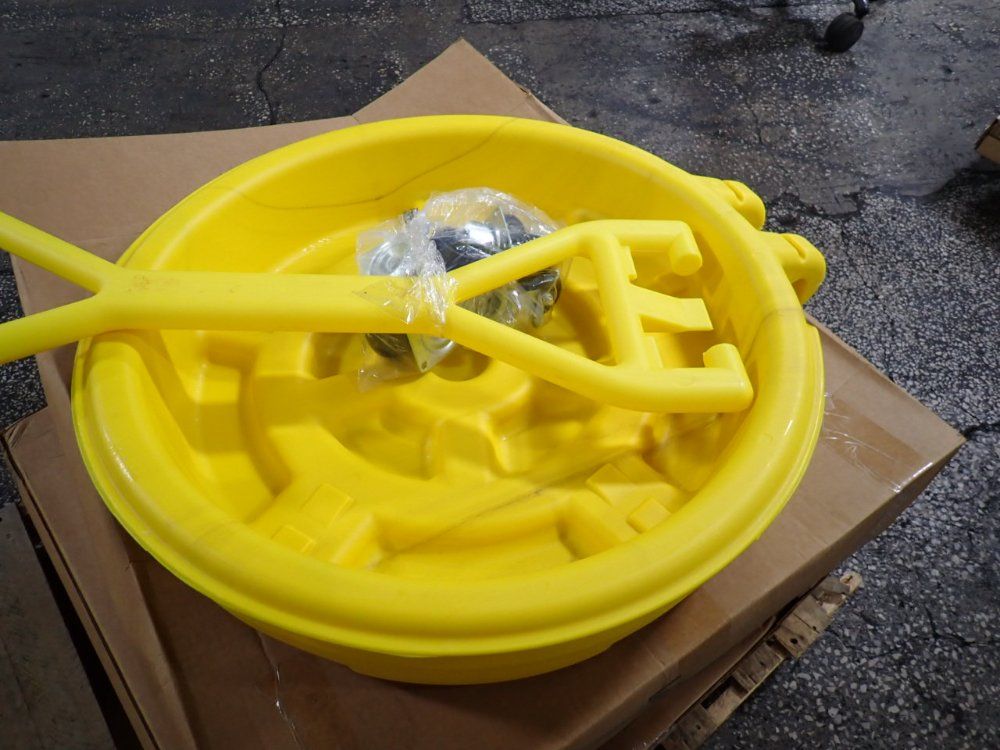 Uline 28" X 28" X 5" Drum Bogie - H-10741