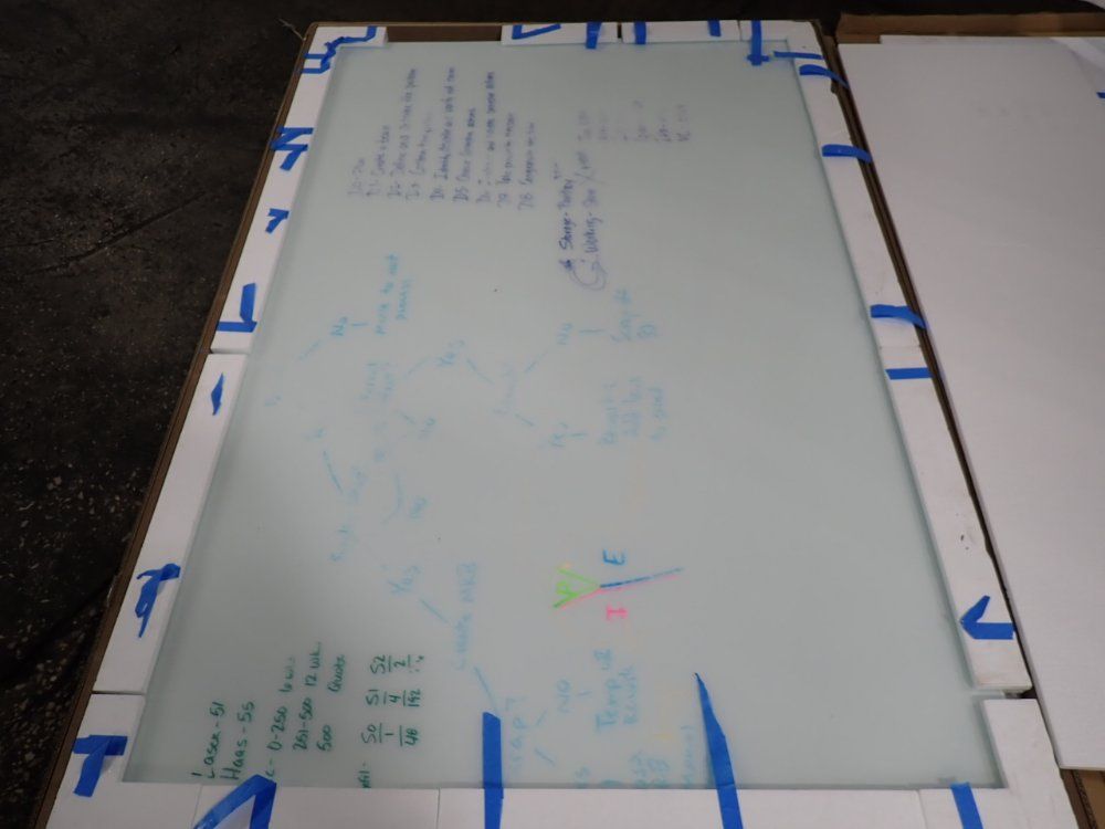 70" X 48" White Board