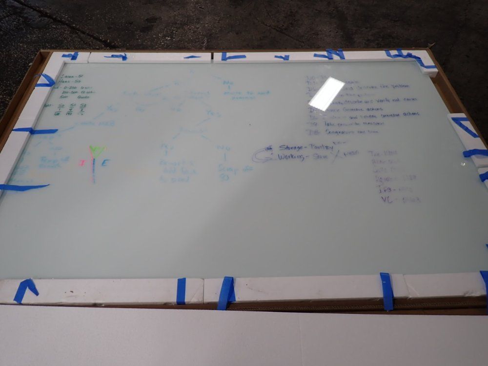 70" X 48" White Board
