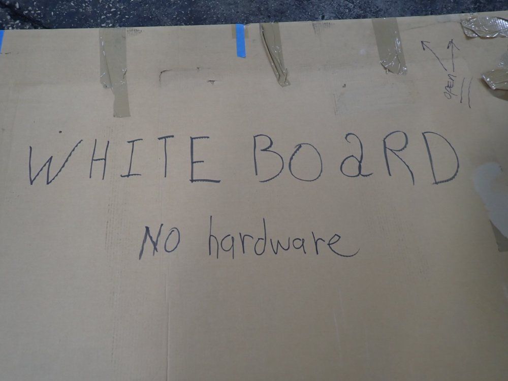 70" X 48" White Board