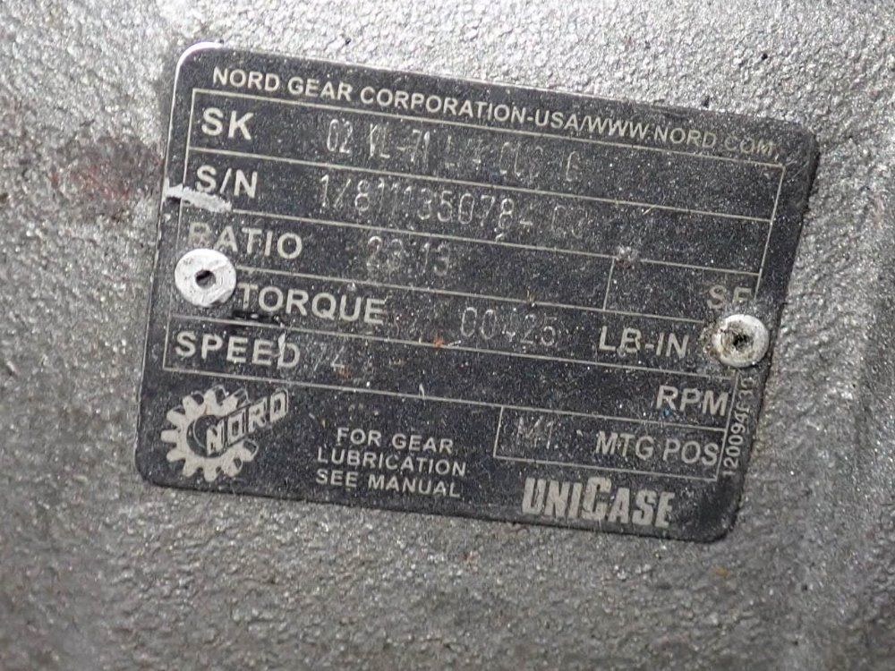 Nord .50 Hp Gear Drive