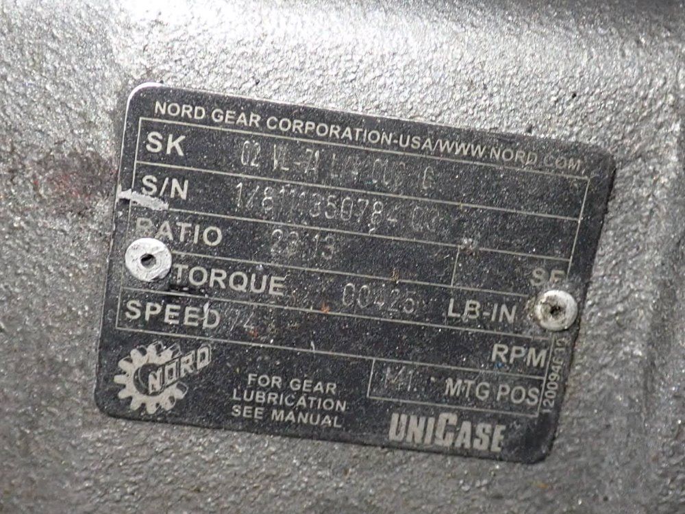 Nord .50 Hp Gear Drive