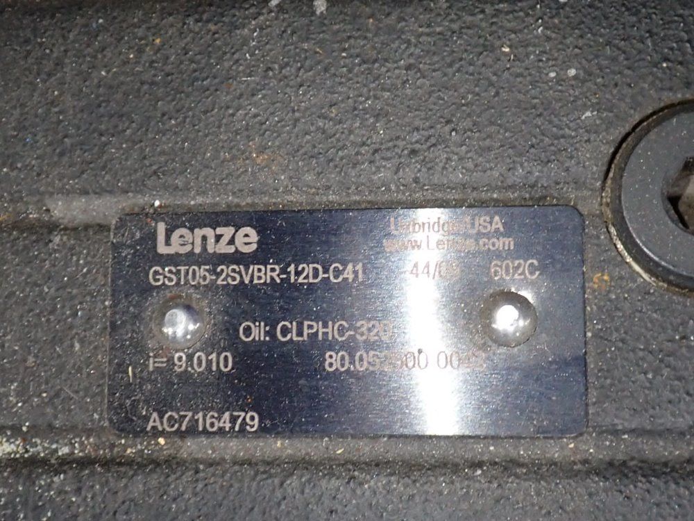 Lenze 2.4 Hp Gear Drive - Gst05-2svbr-12d-c41
