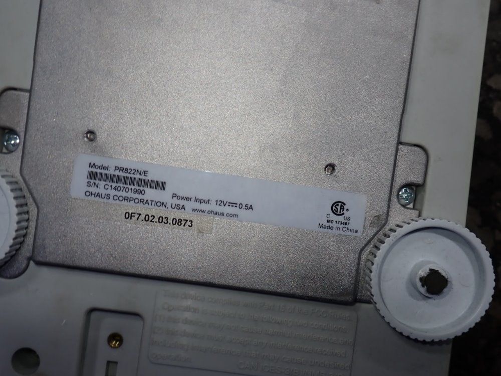 Ohaus Corporation 820 G Scale - Pr822n/e
