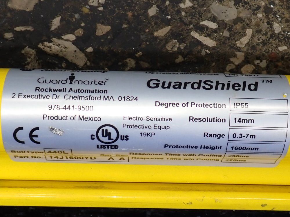 Allen-bradley 63" X 1" Light Curtains - T4j1600yd