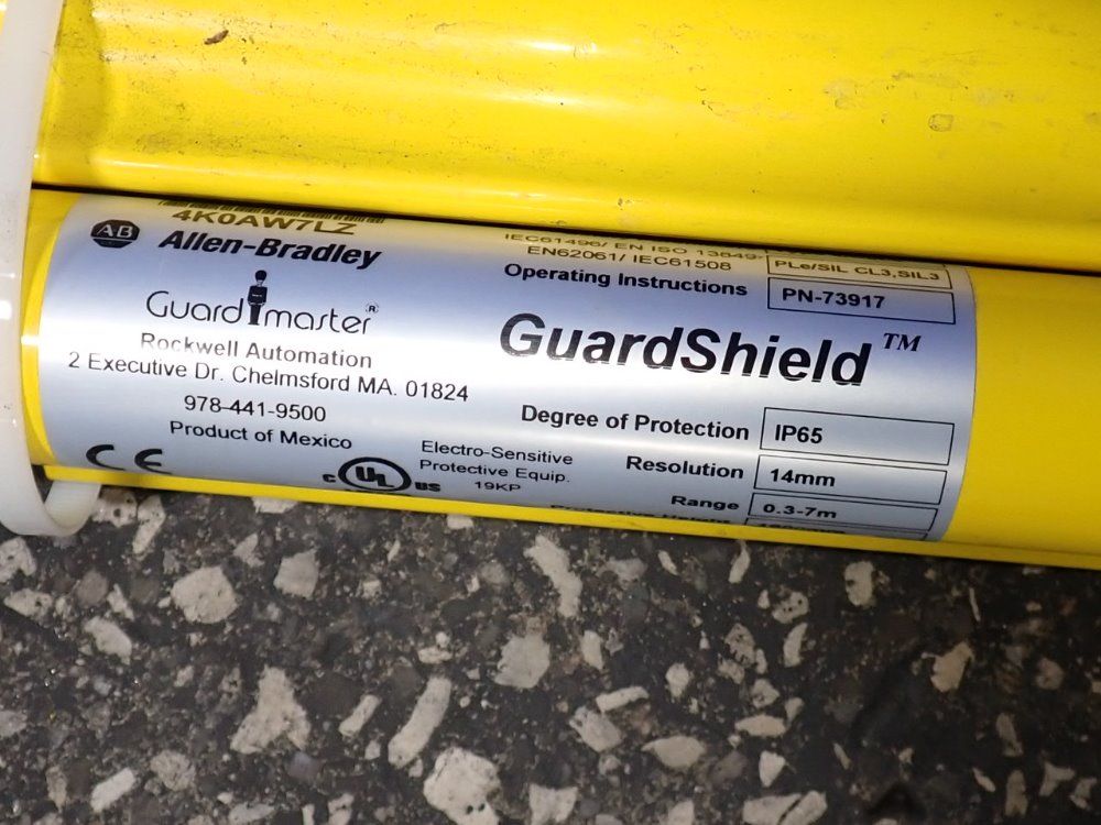 Allen-bradley 63" X 1" Light Curtains - T4j1600yd