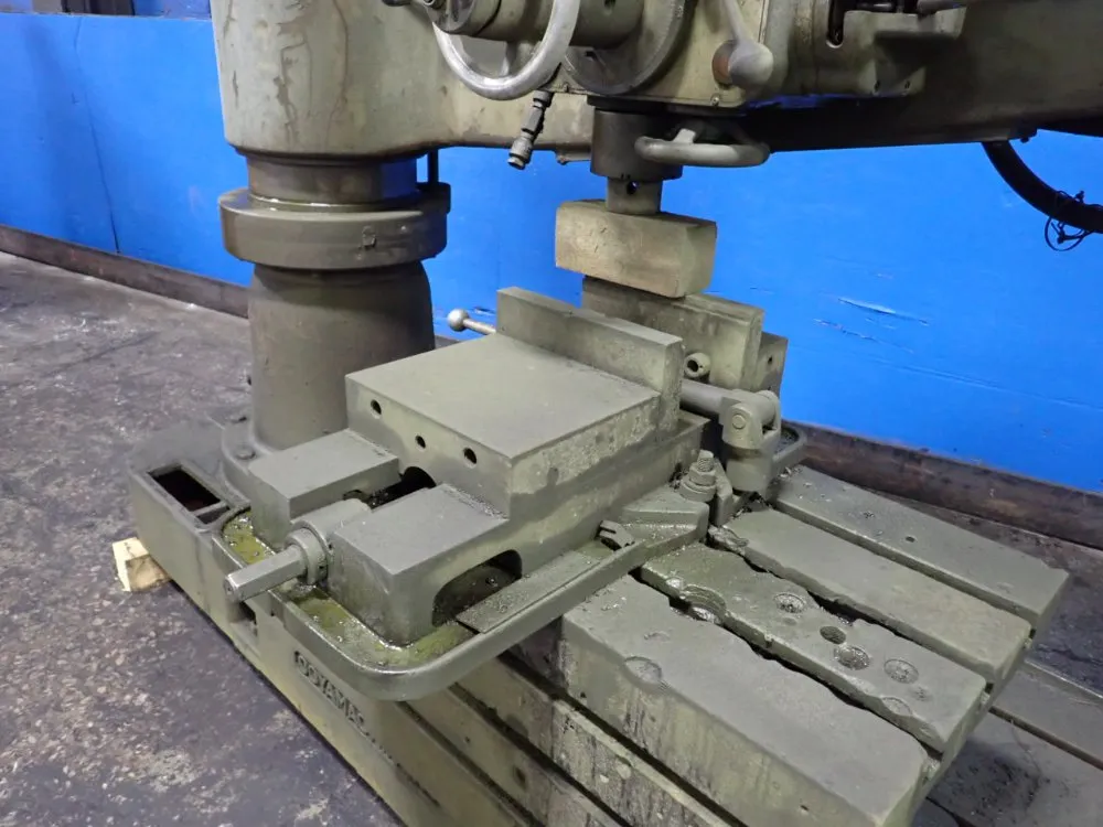 Ooya Machinery Works Co. 14" X 4" Radial Arm Drill - Re2-1450d