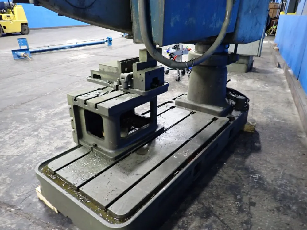 Ooya Machinery Works Co. 14" X 4" Radial Arm Drill - Re2-1450d