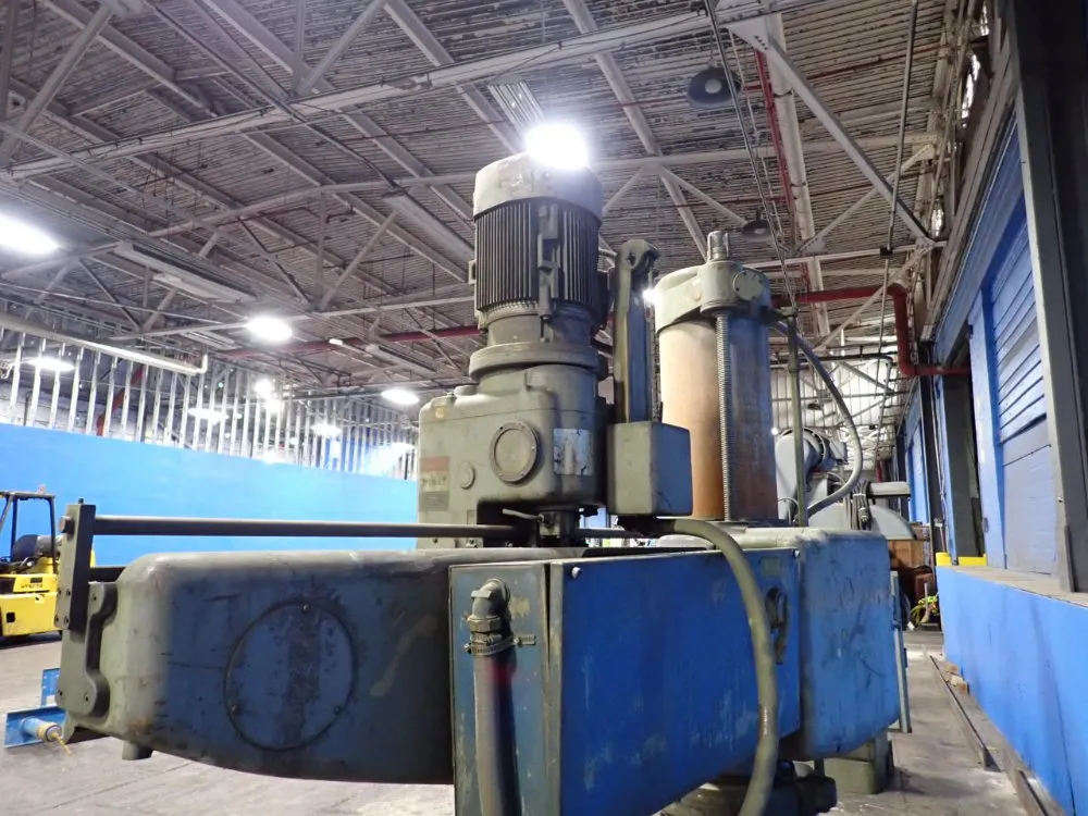 Ooya Machinery Works Co. 14" X 4" Radial Arm Drill - Re2-1450d